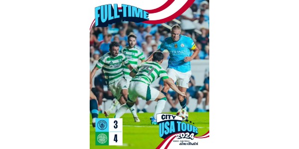 In de pre-season wedstrijd verloor de Premier League kampioen met 3-4 van de Schotse Premier League kampioen